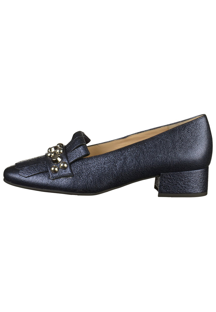 Högl Pumps Leder Dunkelblau - surf4shoes