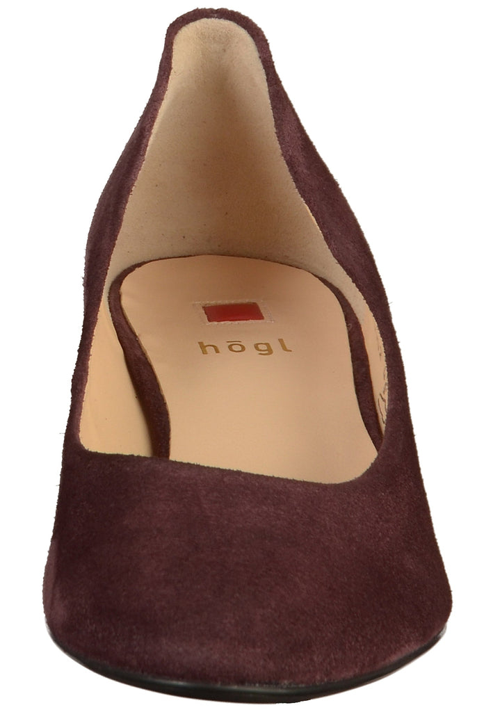 Högl Pumps Veloursleder Violett - surf4shoes