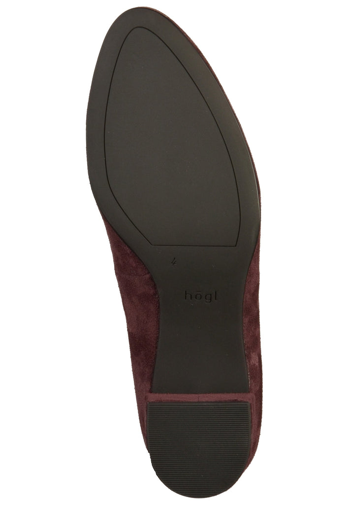 Högl Pumps Veloursleder Violett - surf4shoes