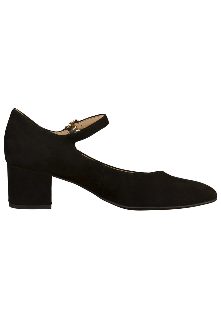 Högl Pumps Nubukleder Schwarz - surf4shoes
