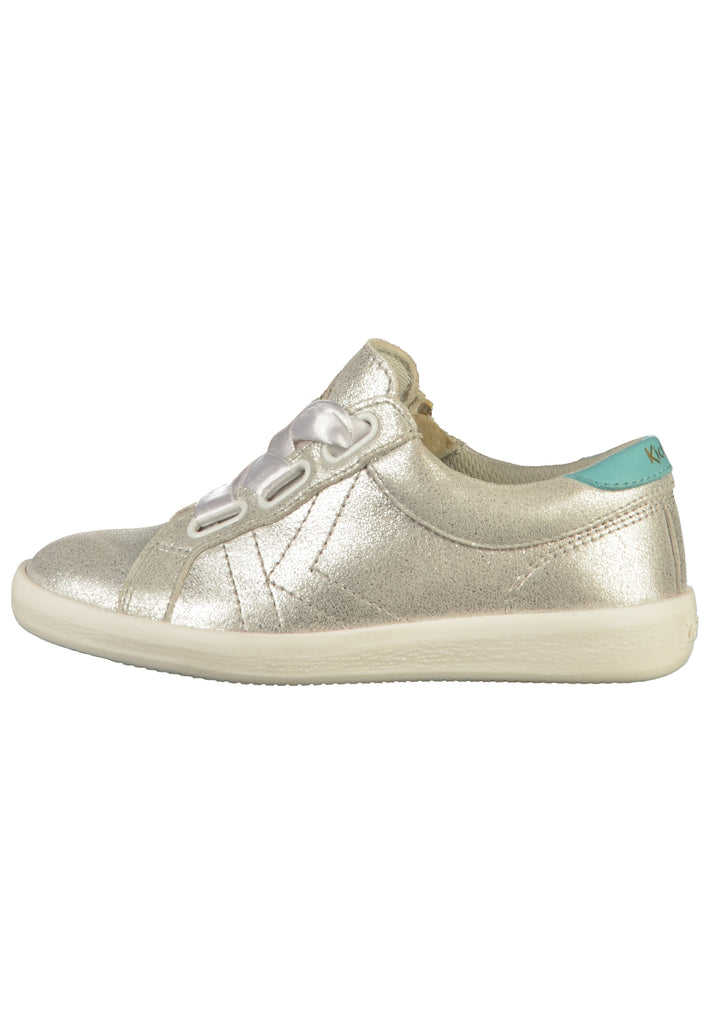Kickers Sneaker Leder Silber - surf4shoes