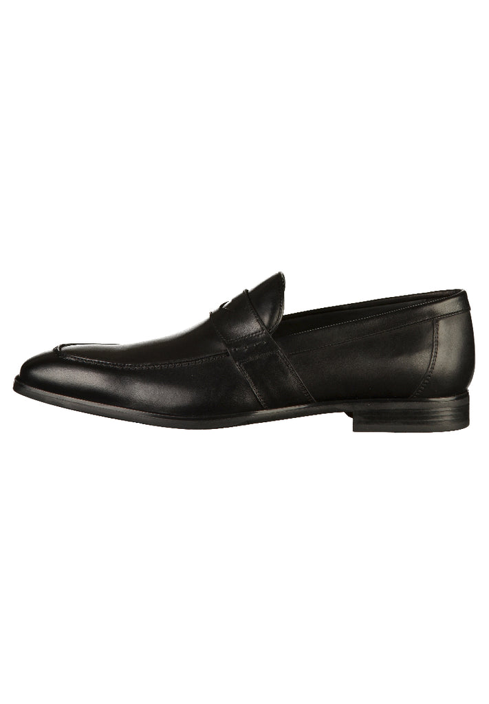 Geox Businessschuhe Leder Schwarz - surf4shoes