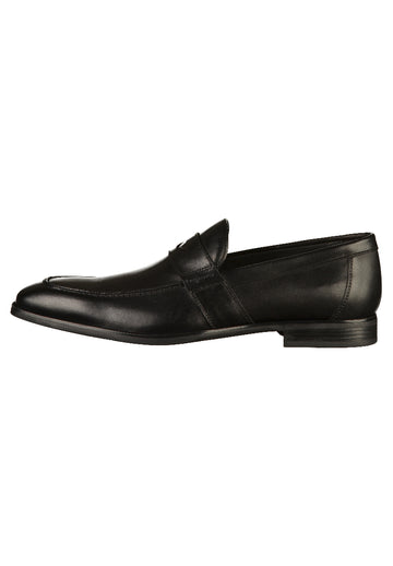 Geox Businessschuhe Leder Schwarz - surf4shoes
