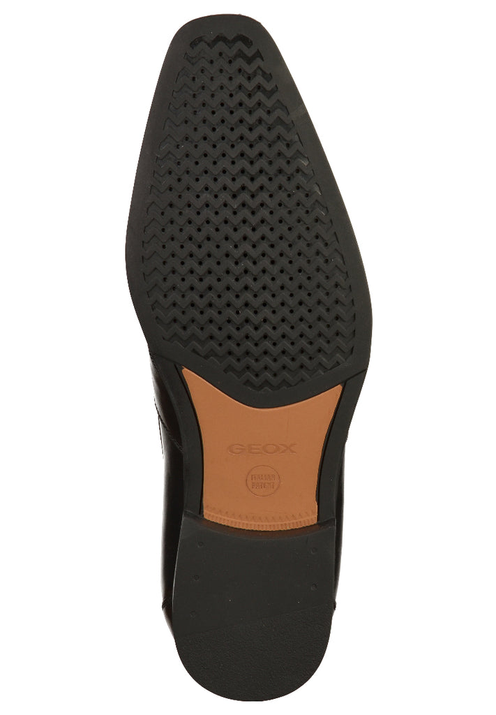 Geox Businessschuhe Leder Schwarz - surf4shoes