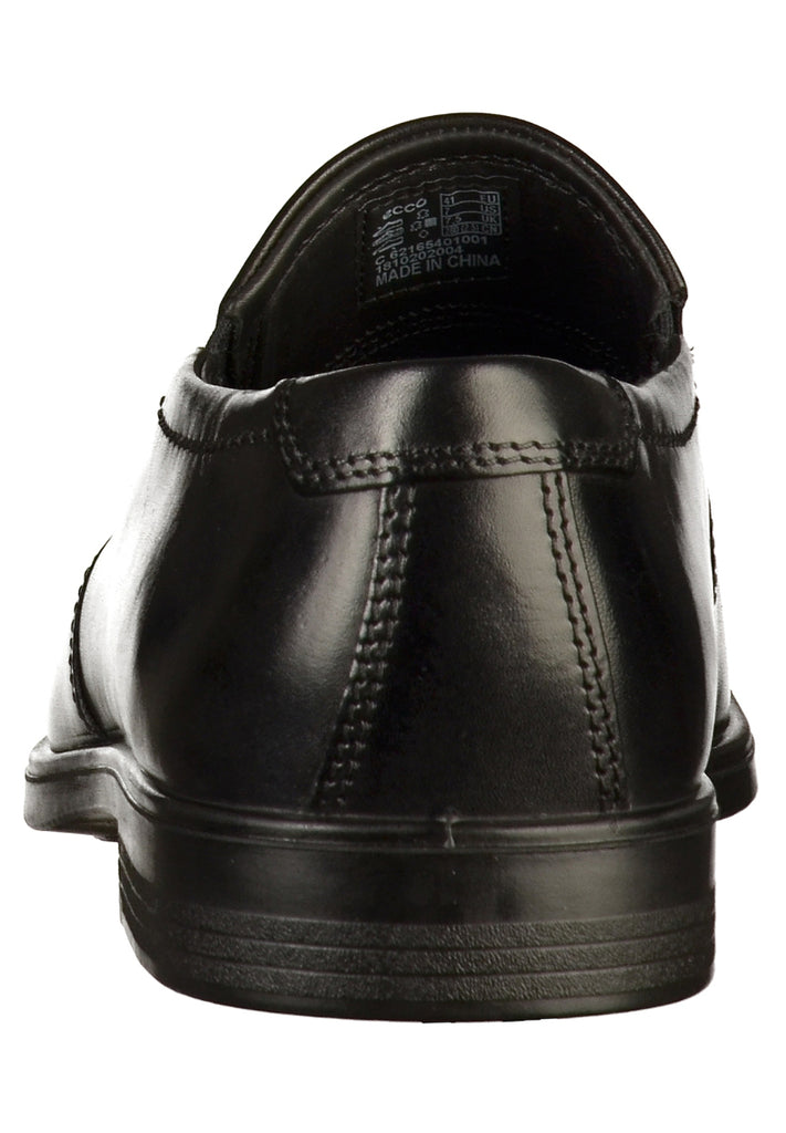 ecco Businessschuhe Glattleder Schwarz - surf4shoes