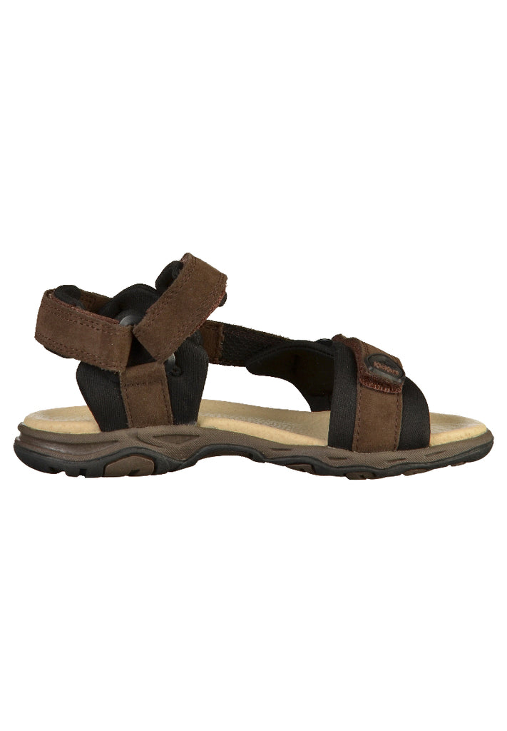 Kickers Sandalen Leder Braun - surf4shoes