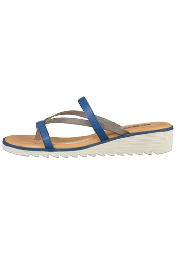 Kickers Zehensteg Leder Blau - surf4shoes