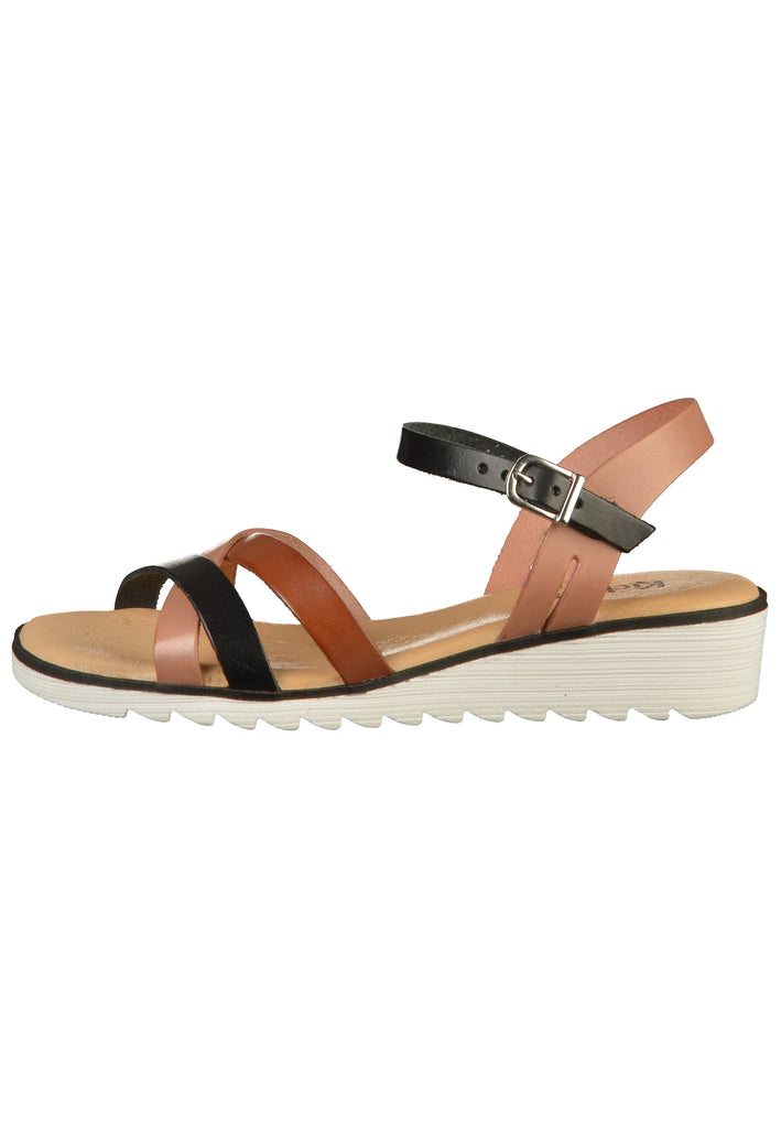 Kickers Sandalen Leder Schwarz - surf4shoes