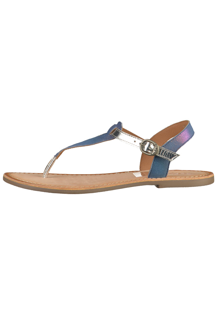 Kickers Zehensteg Leder Marine - surf4shoes