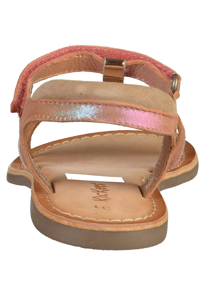 Kickers Sandalen Leder Rose - surf4shoes