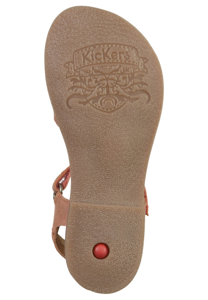 Kickers Sandalen Leder Rose - surf4shoes
