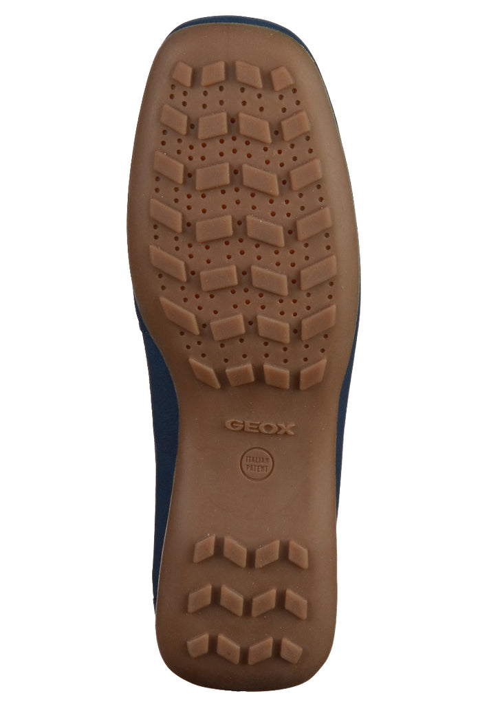 Geox Mokassin Leder Dunkelblau - surf4shoes