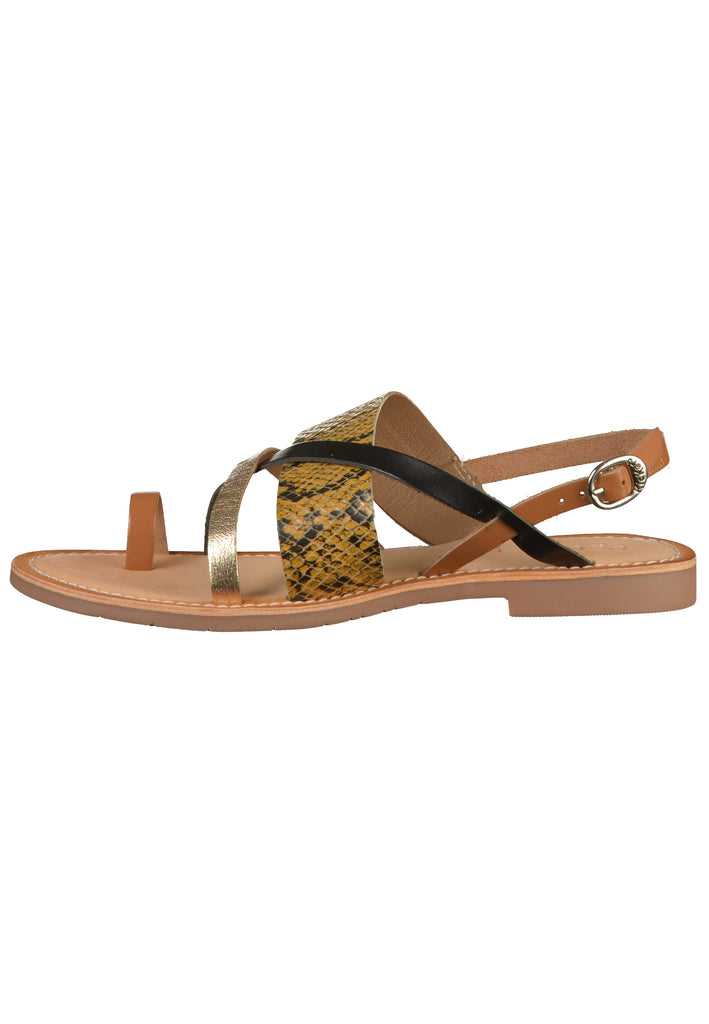 Kickers Zehensteg Leder Camel - surf4shoes