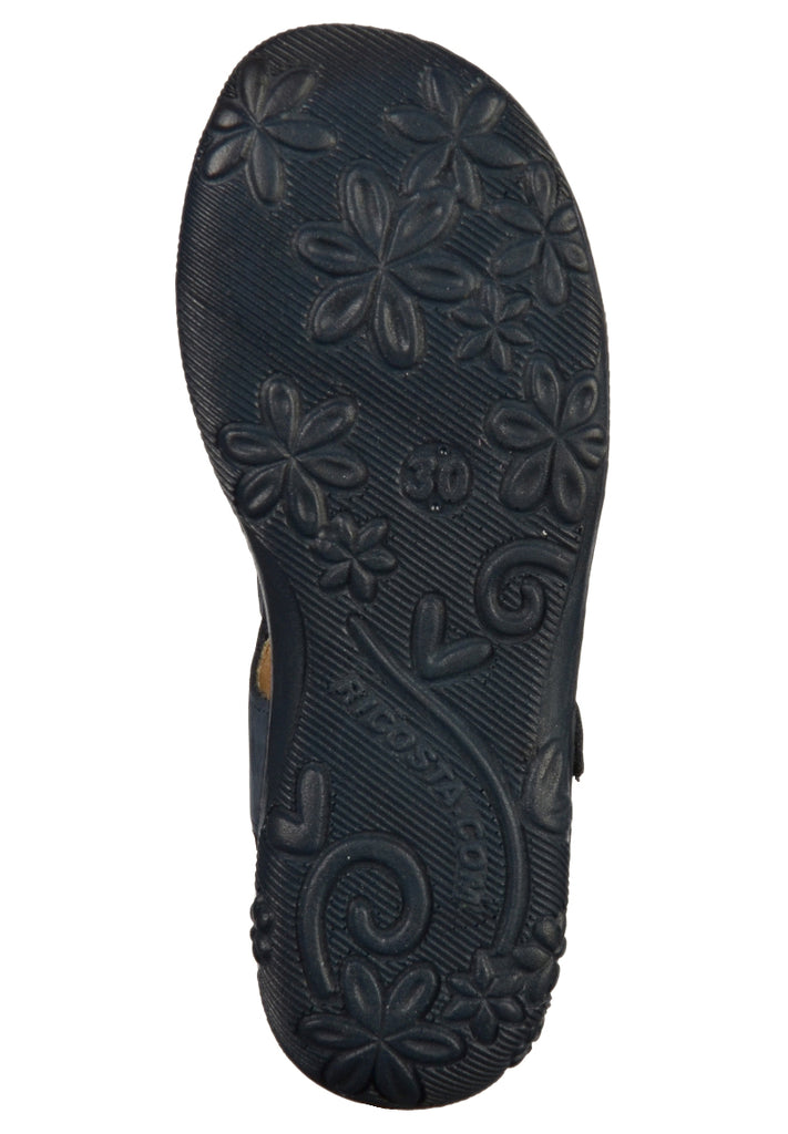 Ricosta Sandalen Leder Dunkelblau - surf4shoes