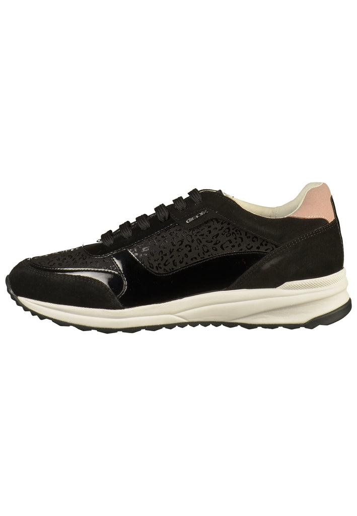 Geox Sneaker Leder Schwarz - surf4shoes