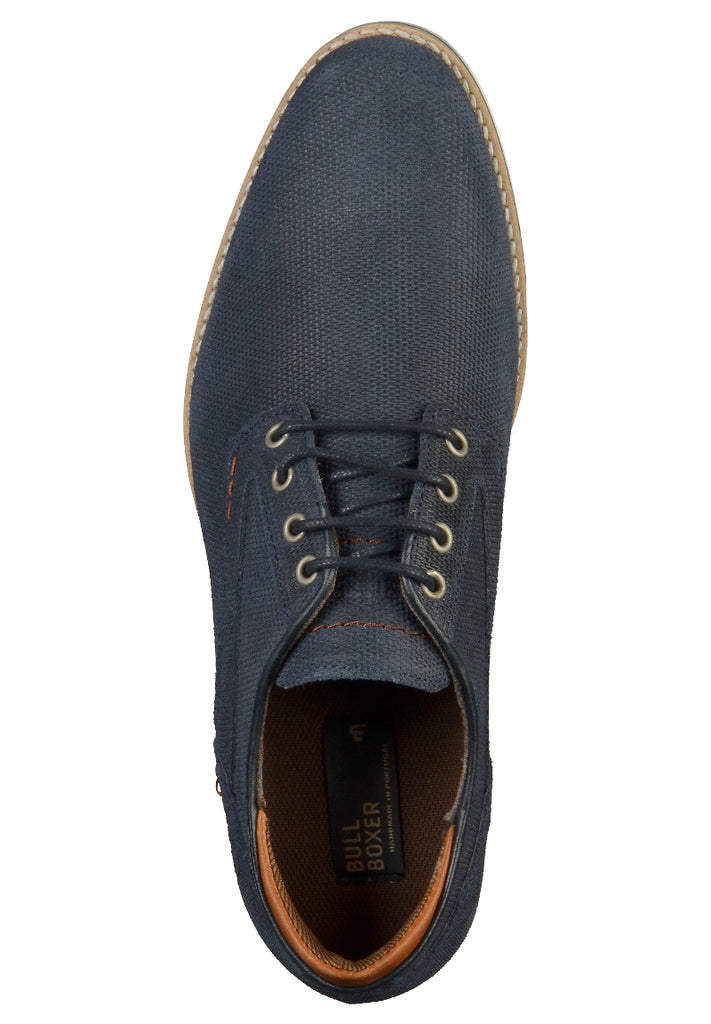 Bullboxer Halbschuhe Leder Blau - surf4shoes