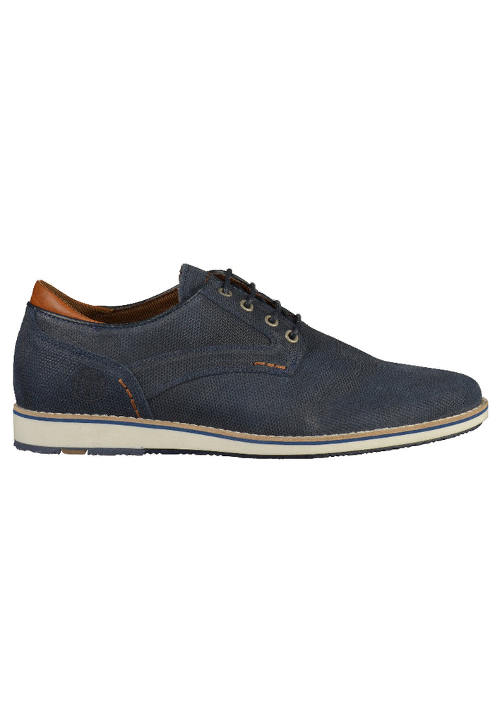 Bullboxer Halbschuhe Leder Blau - surf4shoes