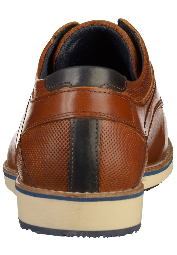 Bullboxer Halbschuhe Leder Cognac - surf4shoes