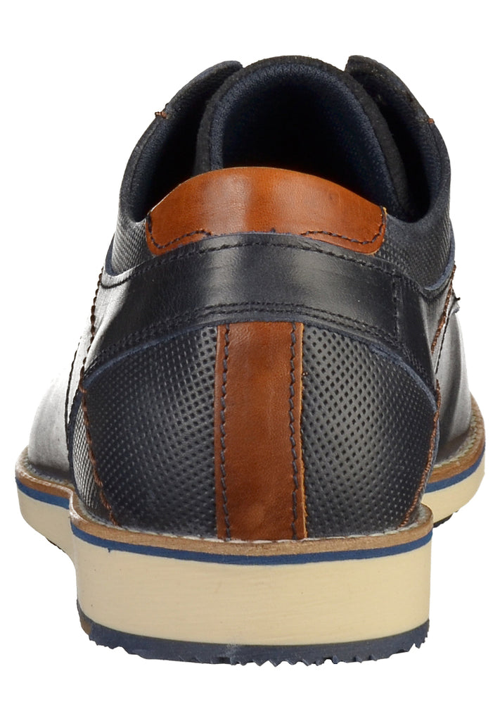 Bullboxer Halbschuhe Leder Blau - surf4shoes