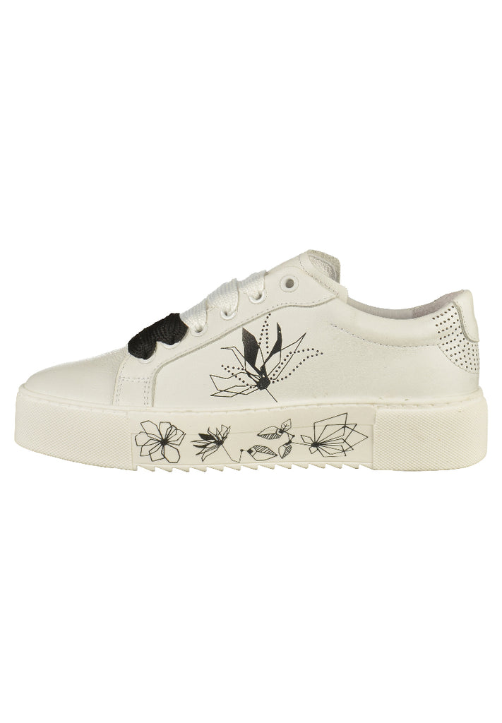 Bronx Sneaker Leder Weiß - surf4shoes