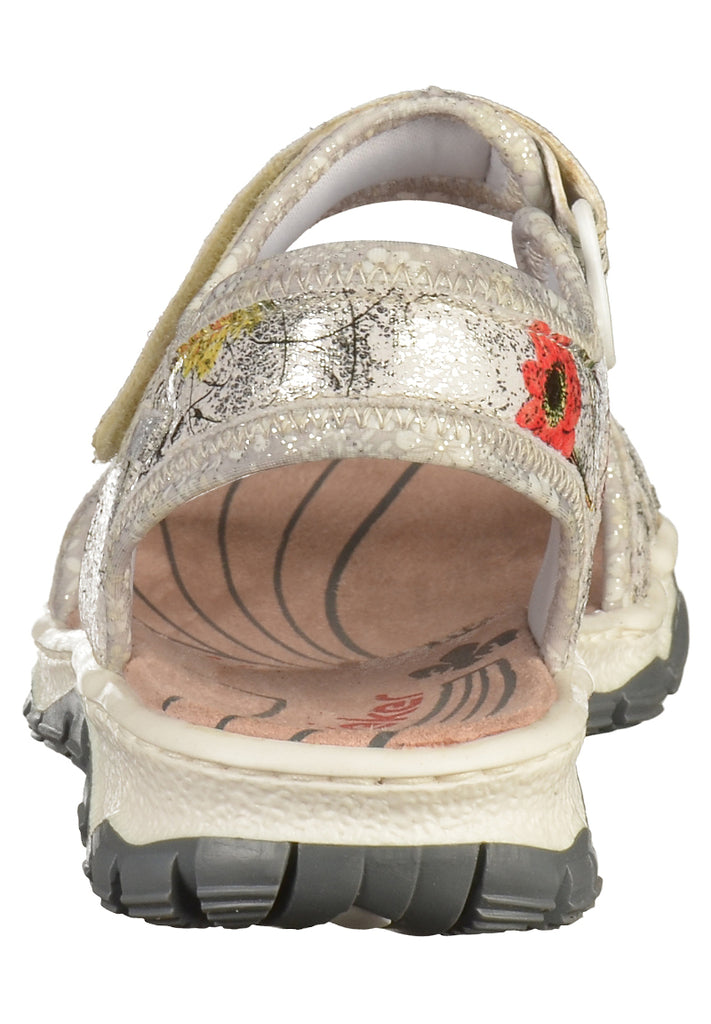 Rieker Sandalen Lederimitat Multi - surf4shoes