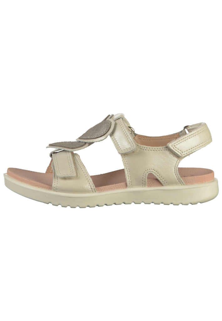 ecco Sandalen Leder Weiß - surf4shoes