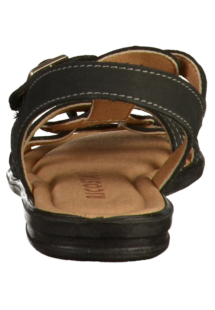 Ricosta Sandalen Leder Schwarz - surf4shoes