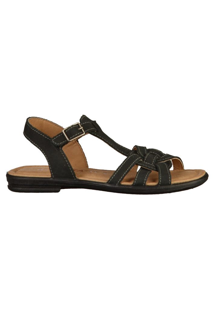 Ricosta Sandalen Leder Schwarz - surf4shoes