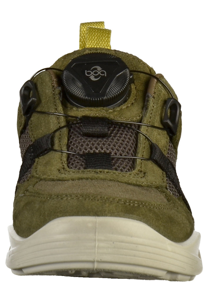 ecco Halbschuhe Leder/Mesh Oliv - surf4shoes