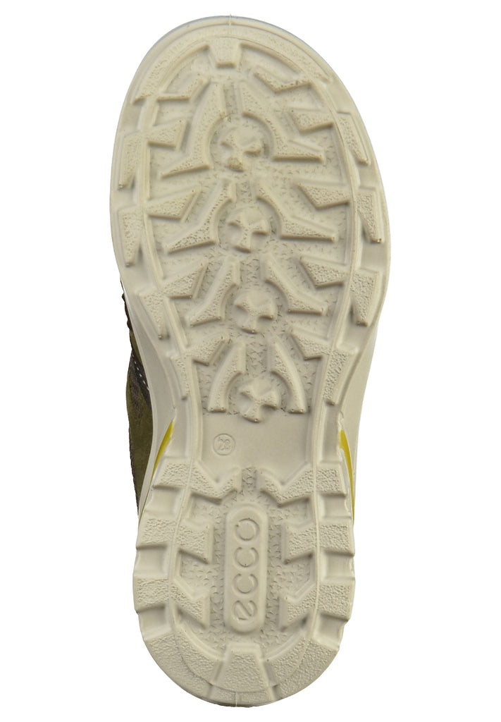 ecco Halbschuhe Leder/Mesh Oliv - surf4shoes