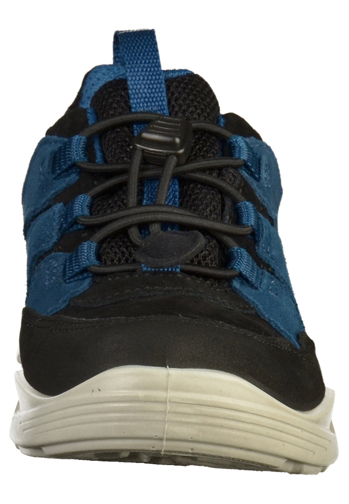 ecco Halbschuhe Leder/Textil Schwarz - surf4shoes