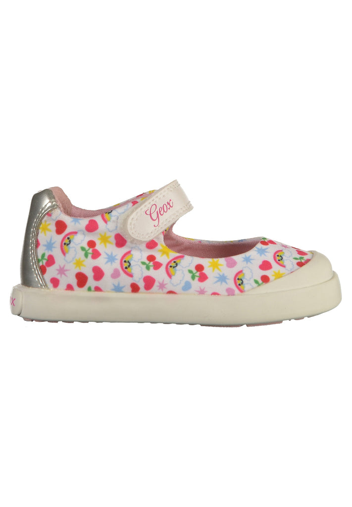 Geox Ballerinas Textil Weiß - surf4shoes