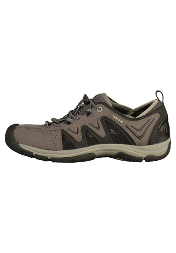 Geox Halbschuhe Lederimitat Grau - surf4shoes
