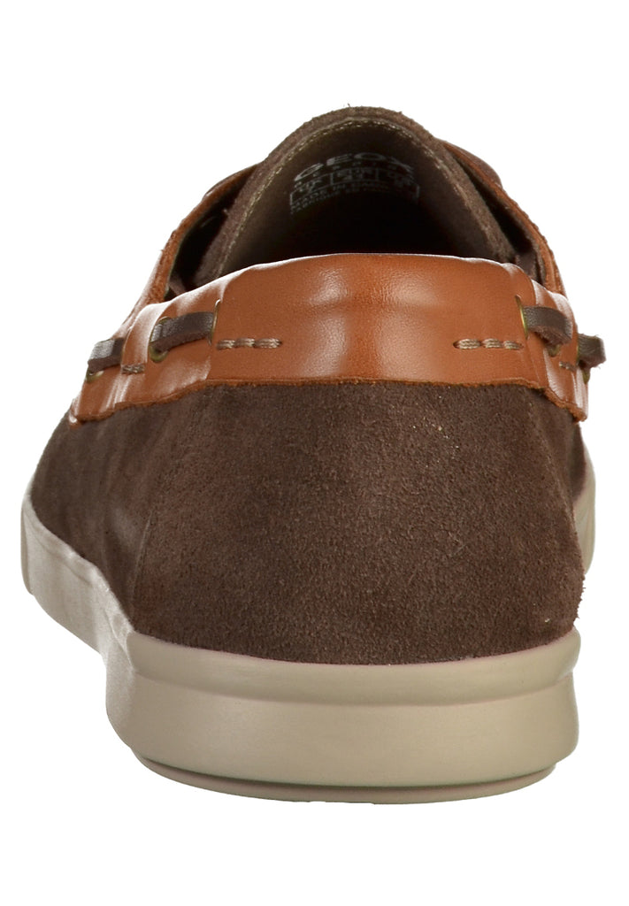 Geox Halbschuhe Nubukleder Dunkelbraun - surf4shoes