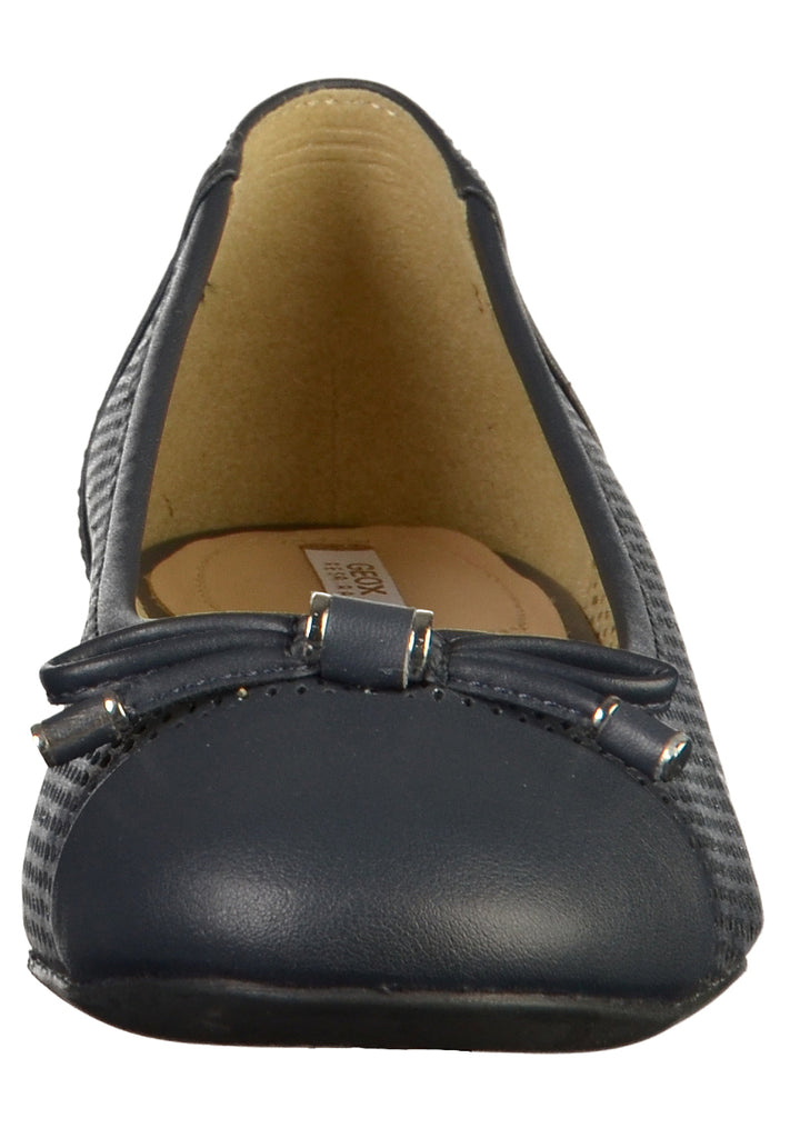 Geox Ballerinas Lederimitat Navy - surf4shoes