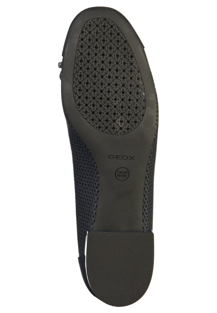 Geox Ballerinas Lederimitat Navy - surf4shoes