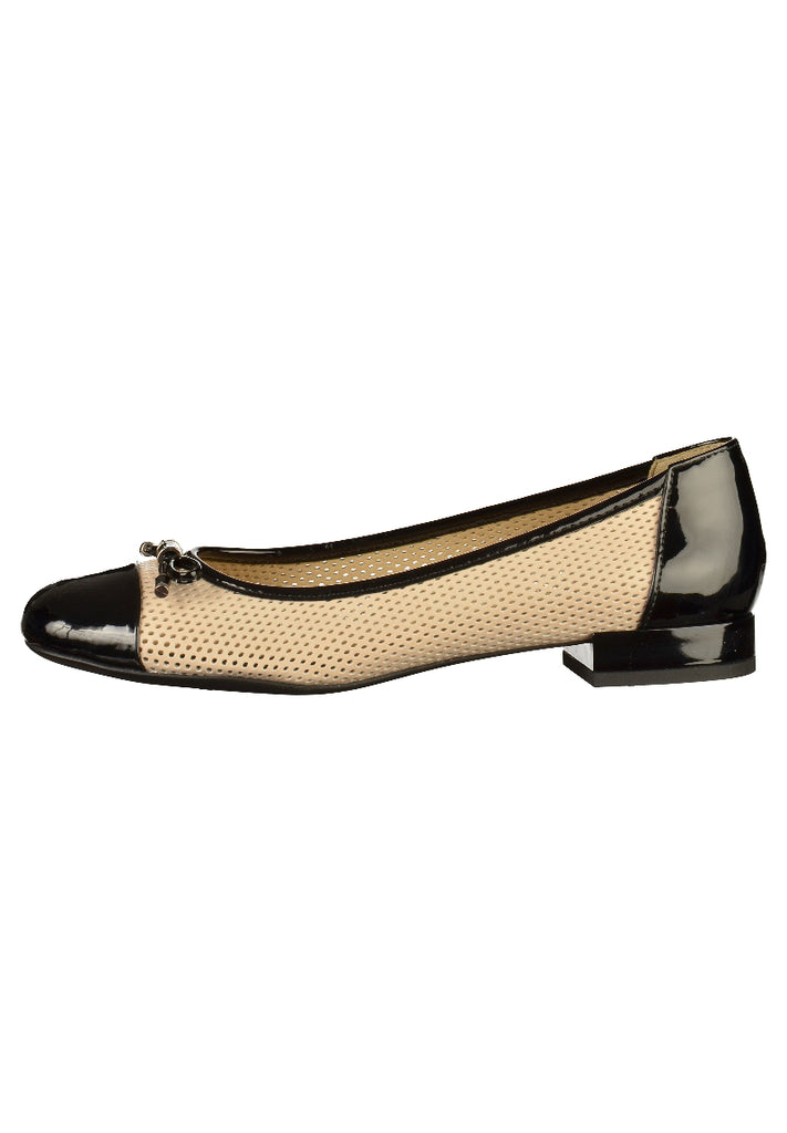 Geox Ballerinas Lederimitat Natural - surf4shoes
