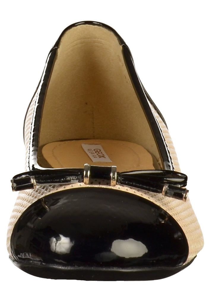 Geox Ballerinas Lederimitat Natural - surf4shoes