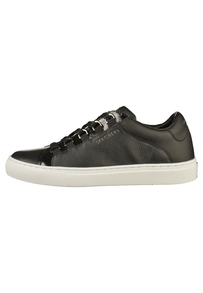 Skechers Sneaker Leder Schwarz - surf4shoes