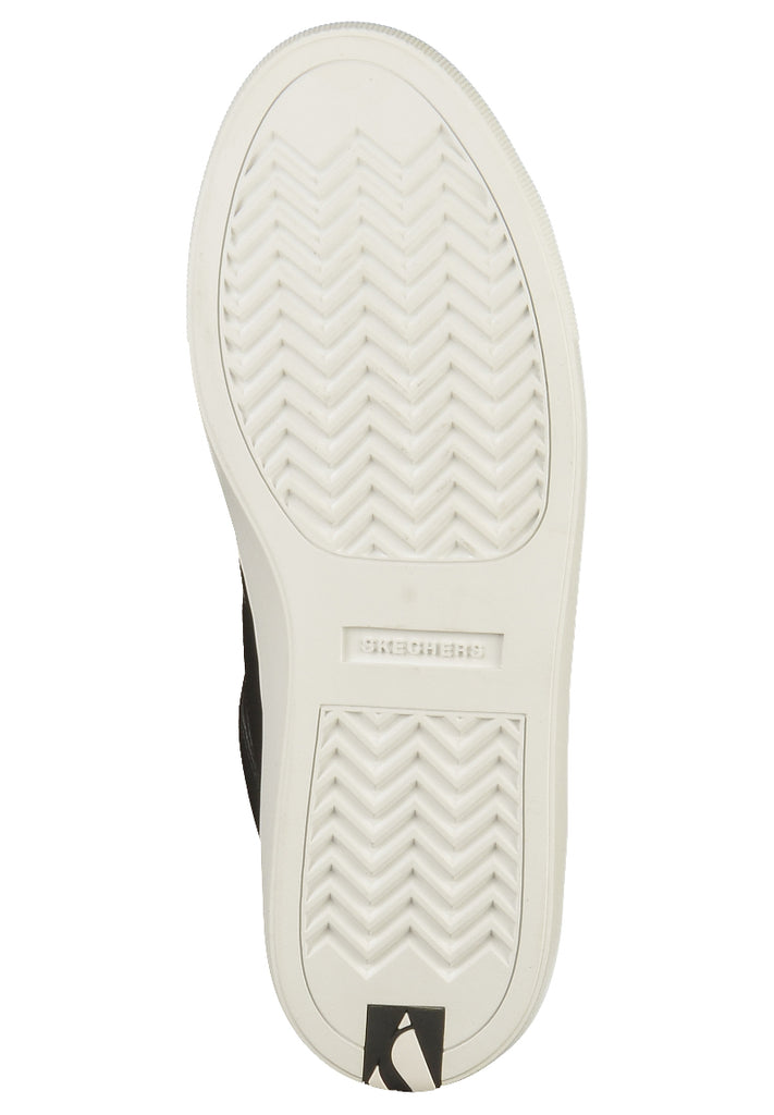 Skechers Sneaker Leder Schwarz - surf4shoes