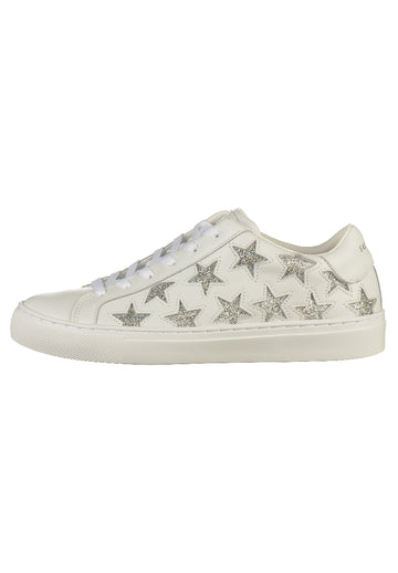 Skechers Sneaker Leder Weiß - surf4shoes