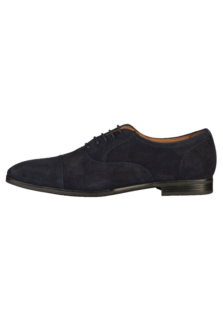 Geox Businessschuhe Leder Navy - surf4shoes