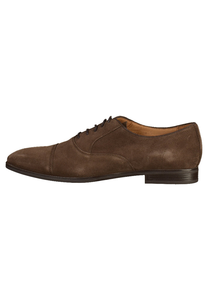 Geox Businessschuhe Veloursleder Chocolate - surf4shoes