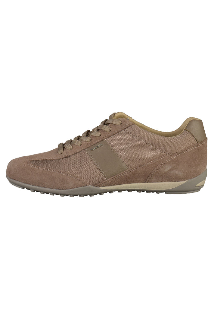 Geox Sneaker Leder Taupe - surf4shoes
