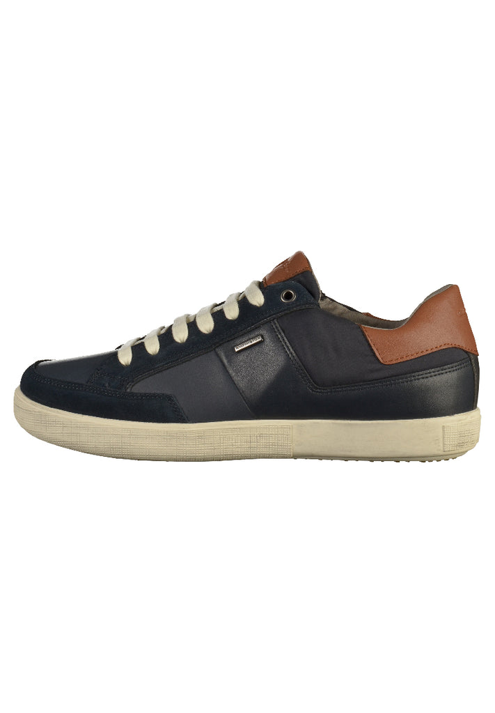Geox Sneaker Leder/Textil Navy - surf4shoes