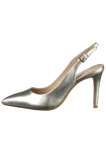 Bronx Pumps Leder Silber - surf4shoes