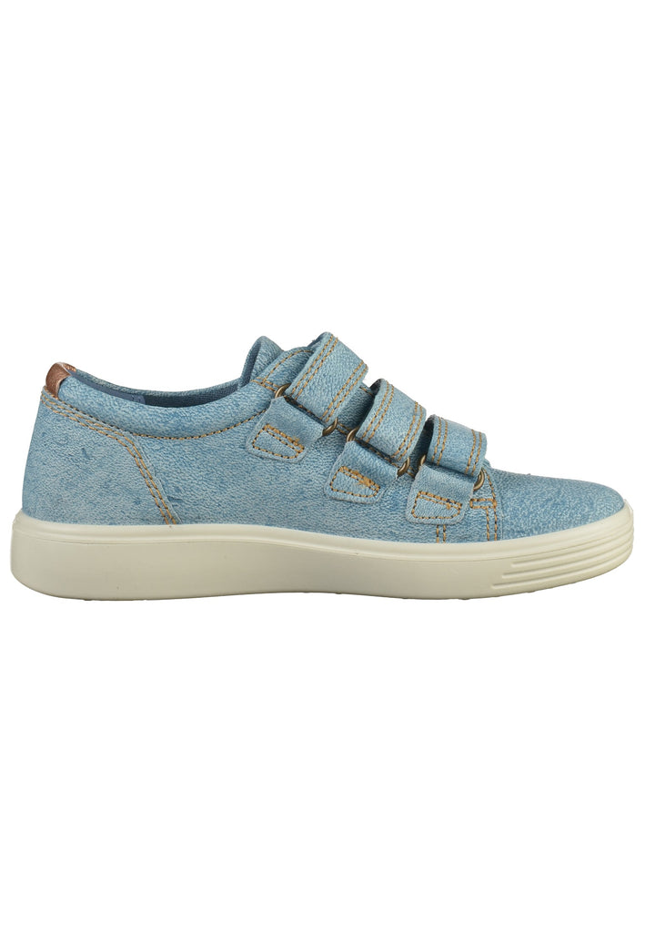 ecco Halbschuhe Leder Hellblau - surf4shoes