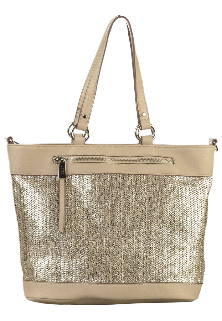 Gabor Taschen Lederimitat Taupe - surf4shoes
