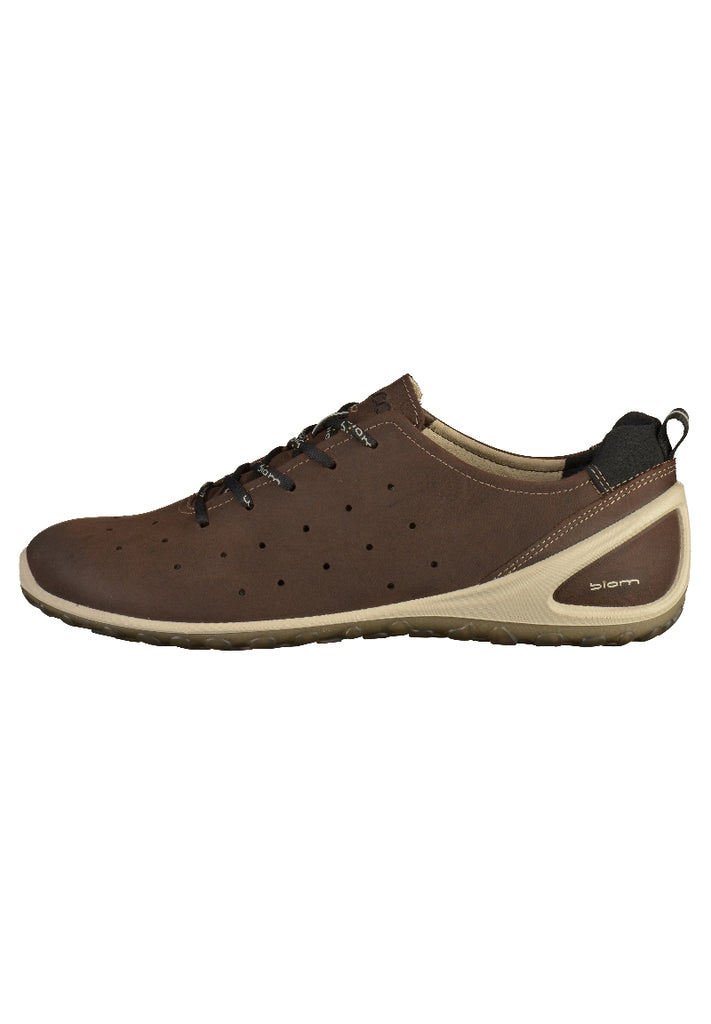 ecco Sneaker Leder Braun - surf4shoes