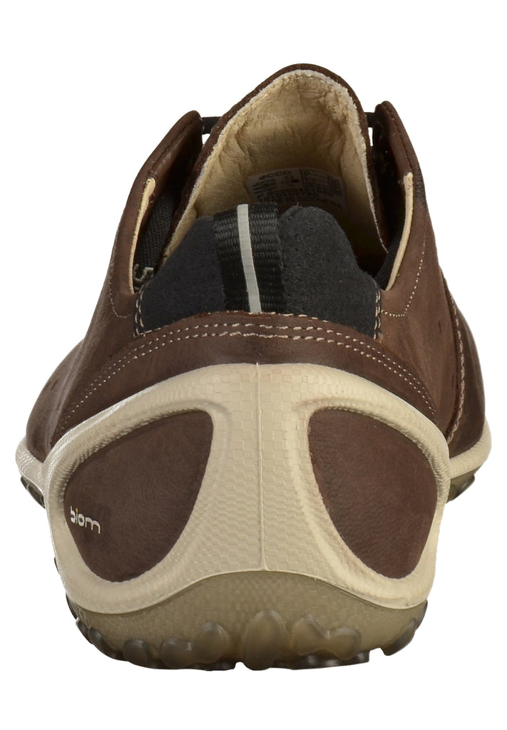 ecco Sneaker Leder Braun - surf4shoes